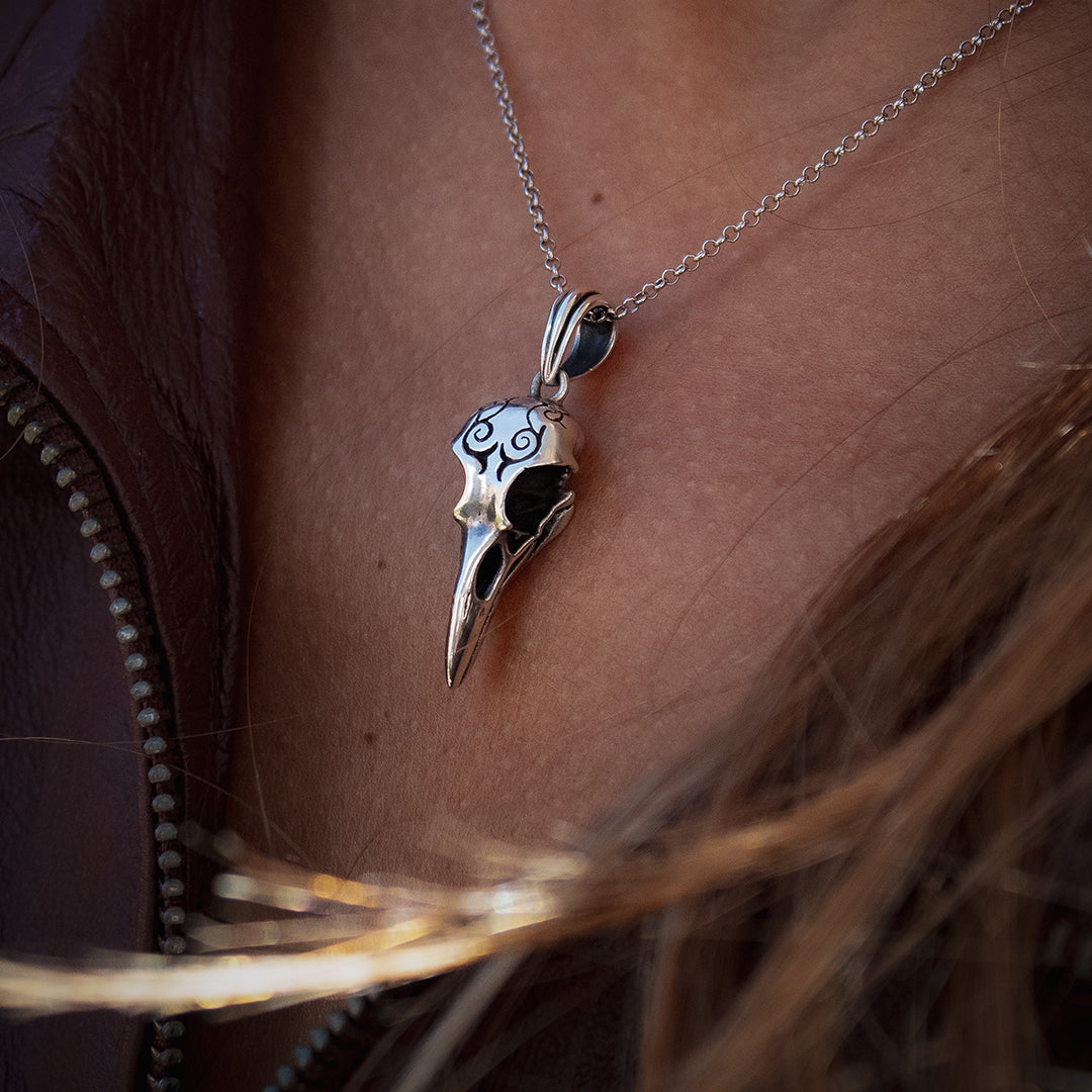 Corvidae Talisman Necklace