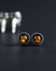 Amber Gearwork Earrings