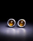 Amber Gearwork Earrings