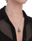 Small Calavera Sugar Skull Necklace