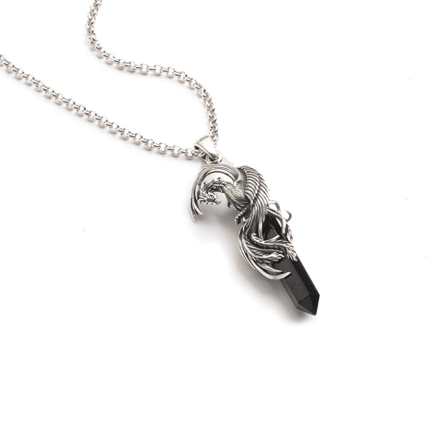 Midnight Phoenix Necklace
