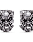 Japanese Oni Mask Earrings