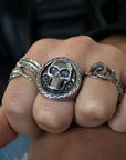 Skull Emblem Ring