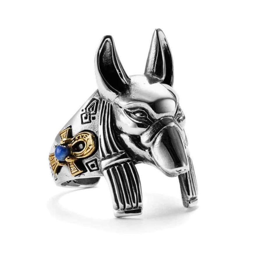 Anubis Ring - Silver Phantom Jewelry