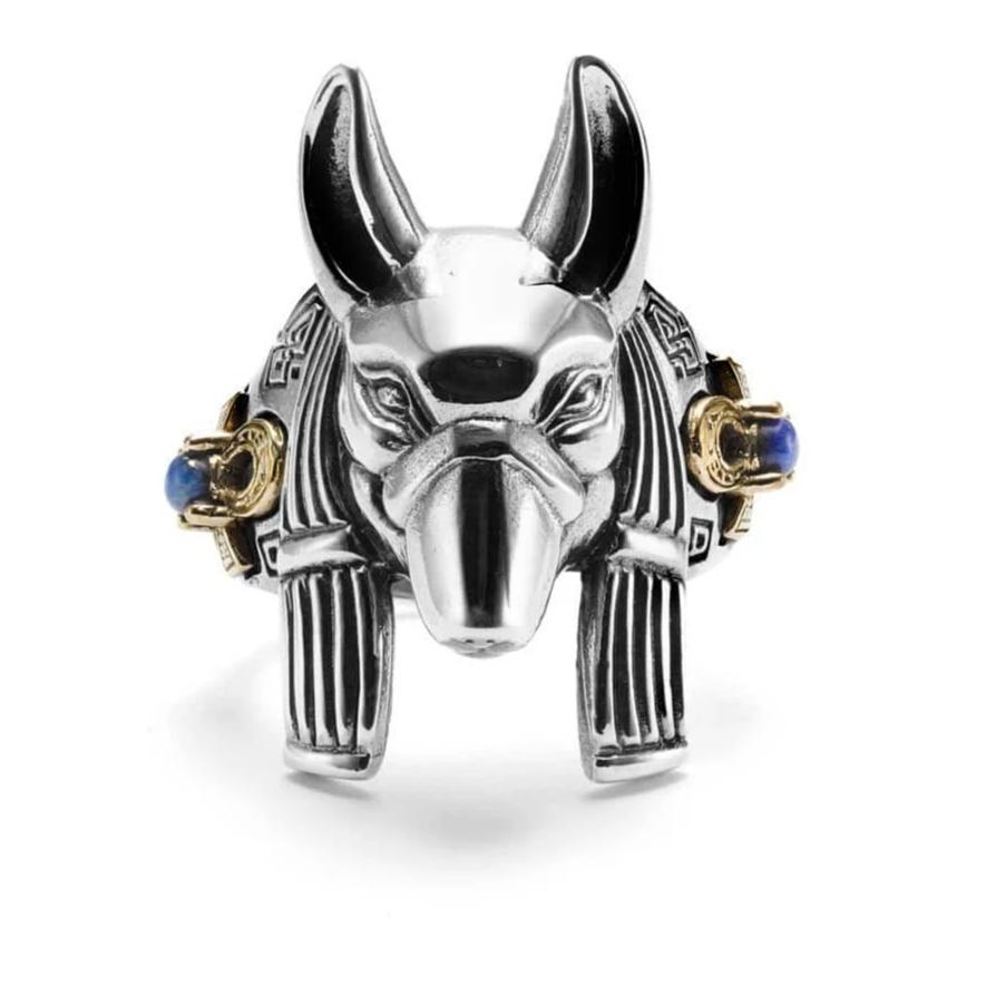 Anubis Ring - Silver Phantom Jewelry