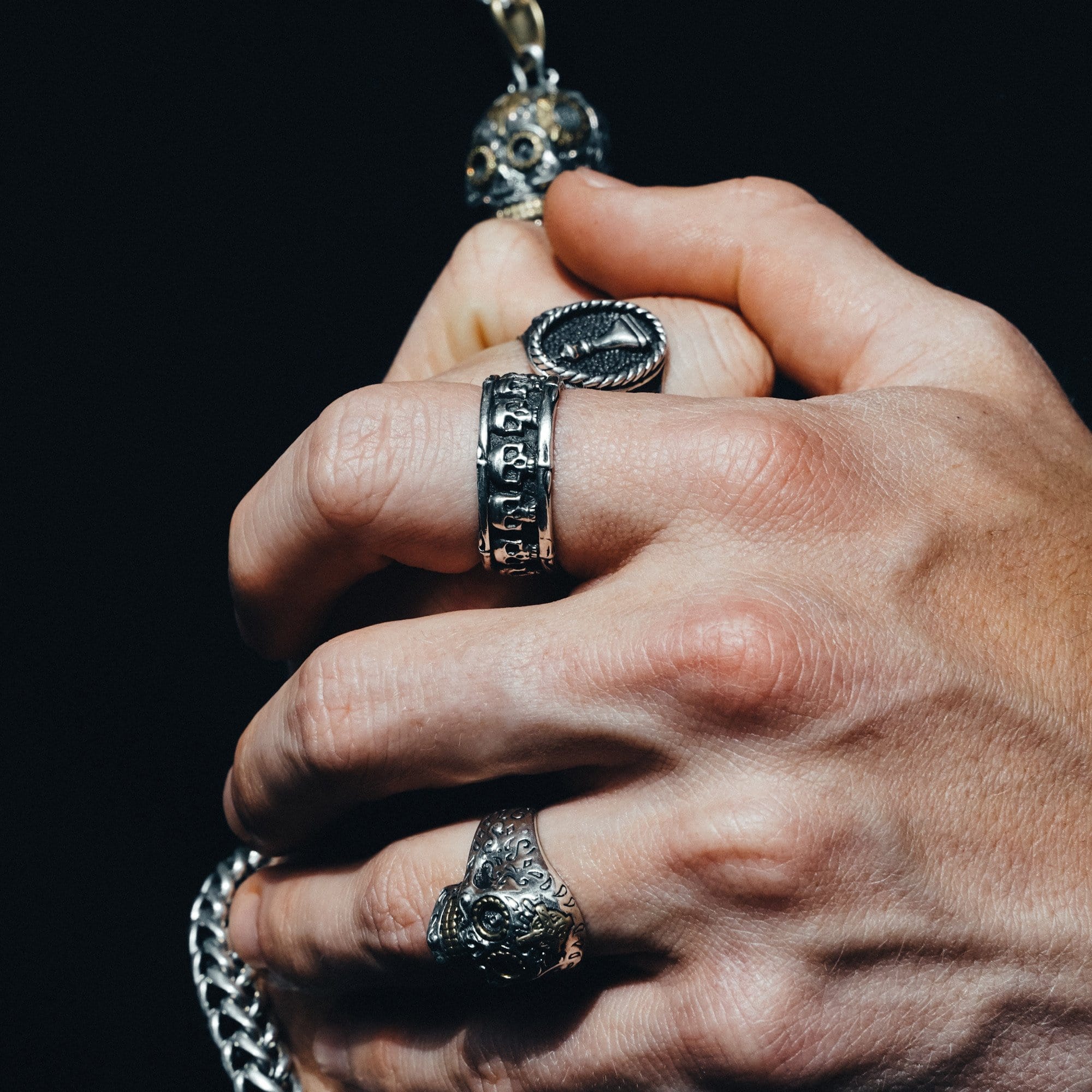 Skull and Bones Ring