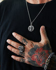 Skull Emblem Ring