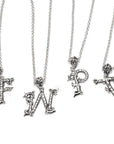 Letter Pendants - Silver Phantom Jewelry