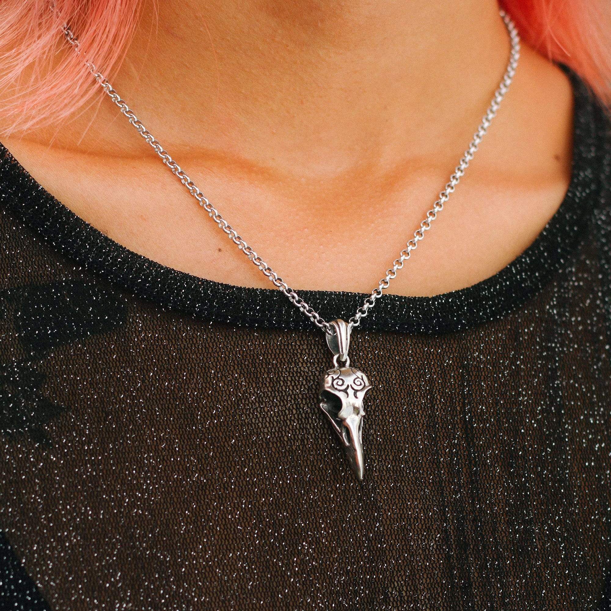 Corvidae Talisman Necklace