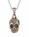 Small Calavera Sugar Skull Necklace