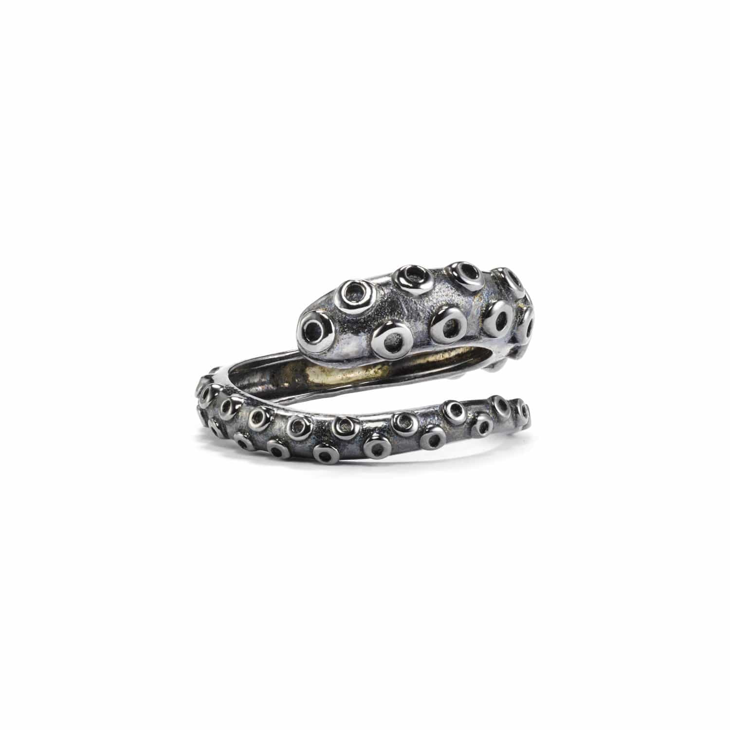 Octopus Tentacle Ring - Silver Phantom Jewelry
