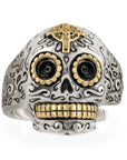 Adjustable Calavera Skull Ring