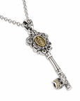 Calavera Virgin Mary Key Necklace