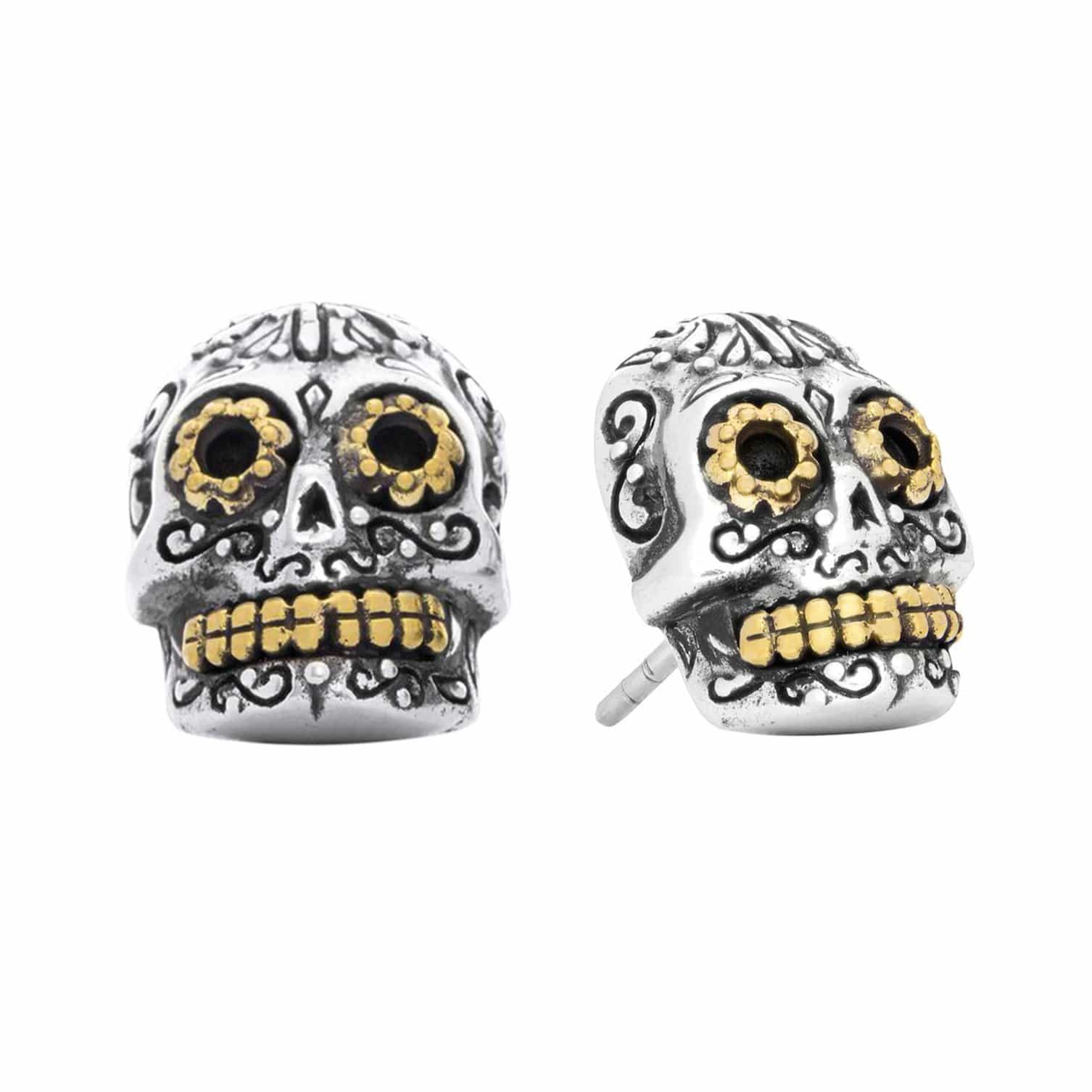 Calavera Skull Earrings