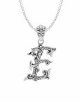 Letter Pendants - Silver Phantom Jewelry