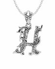 Letter Pendants - Silver Phantom Jewelry