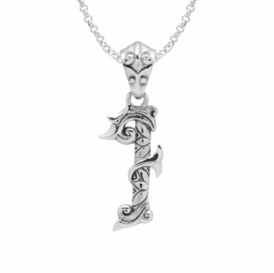 Letter Pendants - Silver Phantom Jewelry