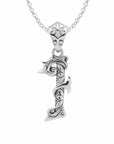 Letter Pendants - Silver Phantom Jewelry