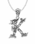 Letter Pendants - Silver Phantom Jewelry
