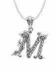 Letter Pendants - Silver Phantom Jewelry
