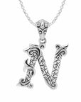 Letter Pendants - Silver Phantom Jewelry