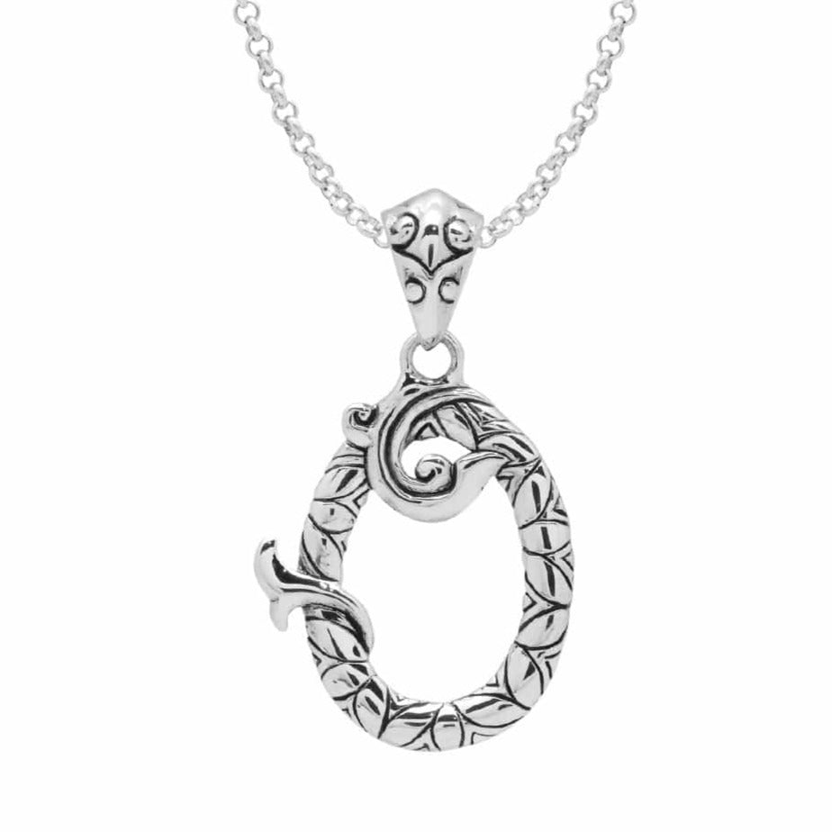 Letter Pendants - Silver Phantom Jewelry