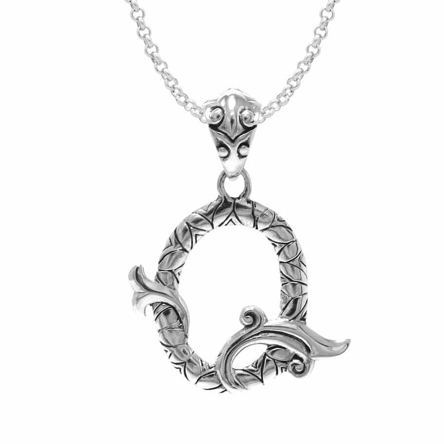 Letter Pendants - Silver Phantom Jewelry