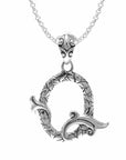 Letter Pendants - Silver Phantom Jewelry