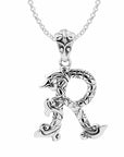 Letter Pendants - Silver Phantom Jewelry