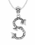 Letter Pendants - Silver Phantom Jewelry
