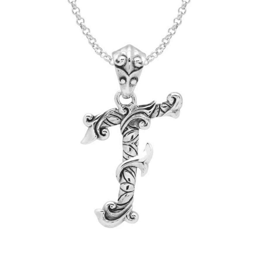 Letter Pendants - Silver Phantom Jewelry