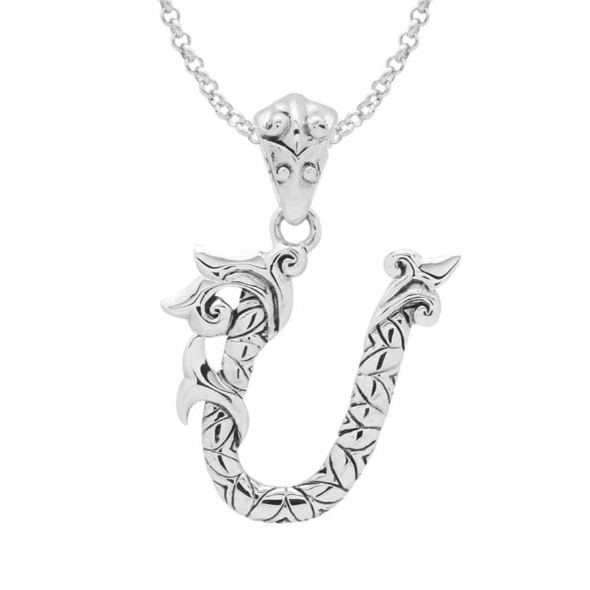 Letter Pendants - Silver Phantom Jewelry