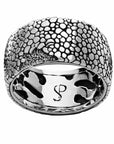 Weathered Stone Ring - Silver Phantom Jewelry