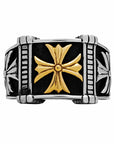 Triple Cross Ring - Silver Phantom Jewelry
