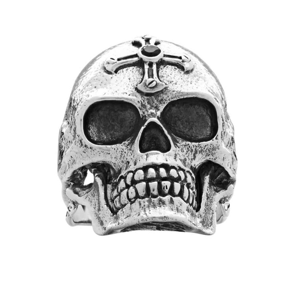 Sacramental Skull Ring - Silver Phantom Jewelry