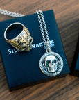 Skull Emblem Necklace