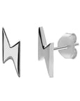 Lightning Bolt Earrings - Silver Phantom Jewelry