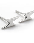 Lightning Bolt Earrings - Silver Phantom Jewelry