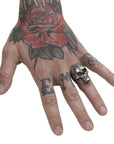 Sacramental Skull Ring - Silver Phantom Jewelry