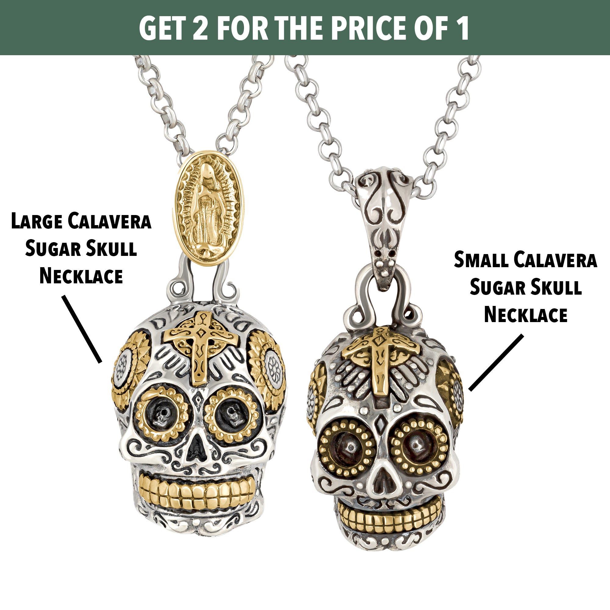 Skull Necklace Bundle