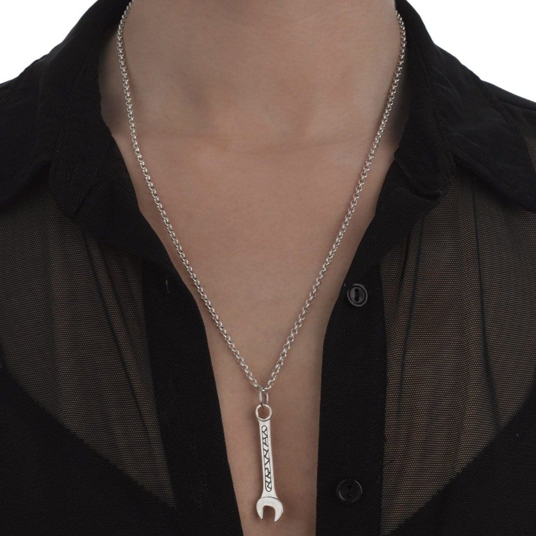 Combination Wrench Necklace