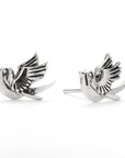Barn Swallow Earrings - Silver Phantom Jewelry