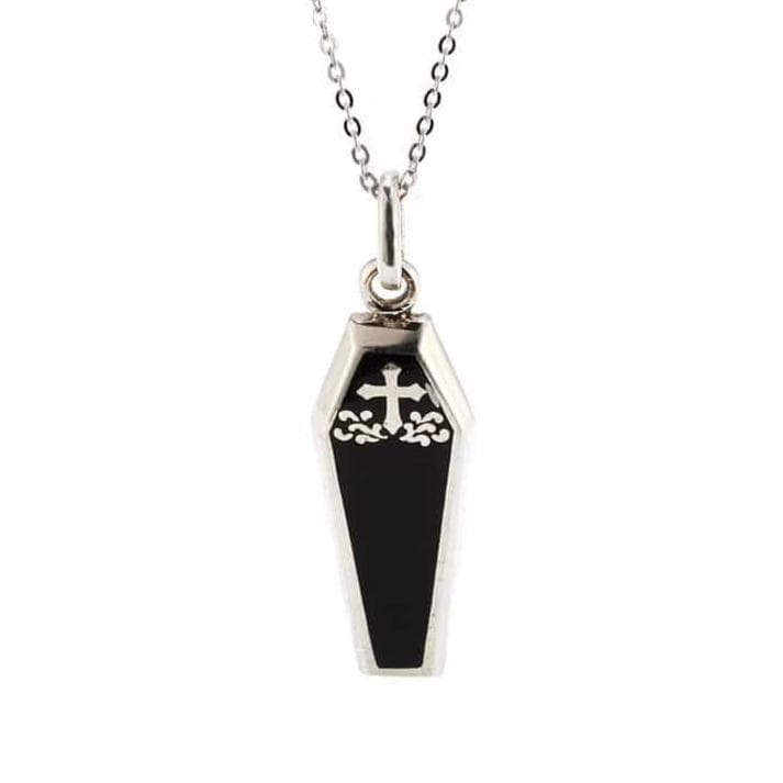 Coffin Necklace - Silver Phantom Jewelry