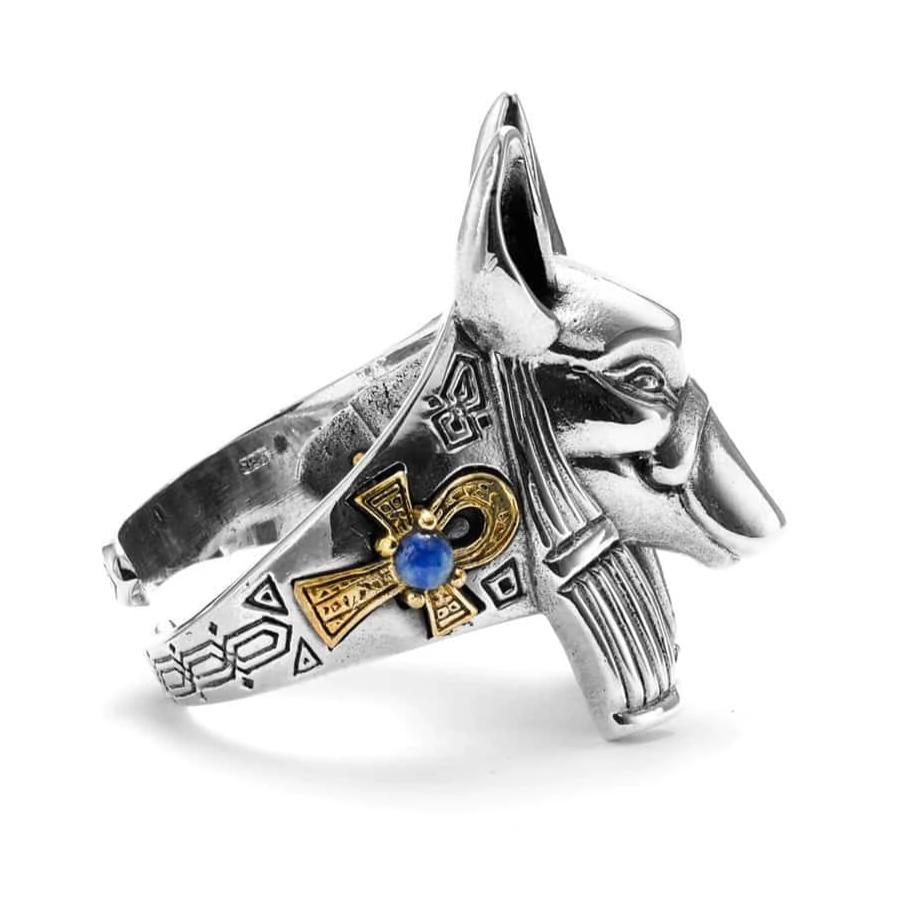 Anubis Ring - Silver Phantom Jewelry