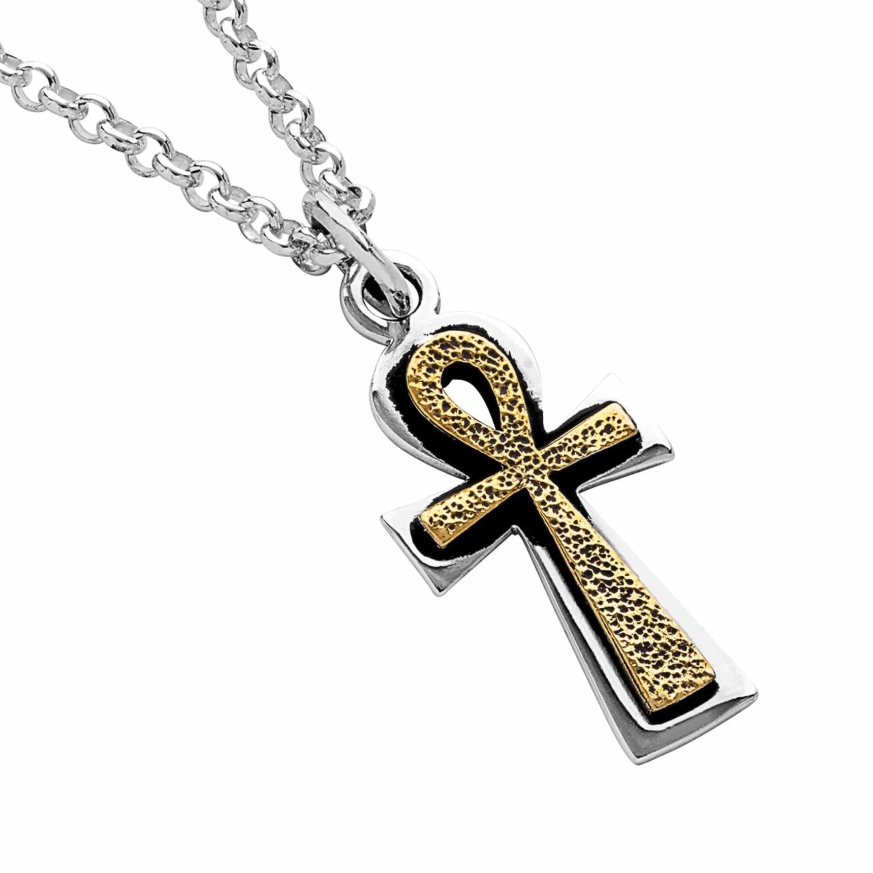 Ankh Necklace - Silver Phantom Jewelry