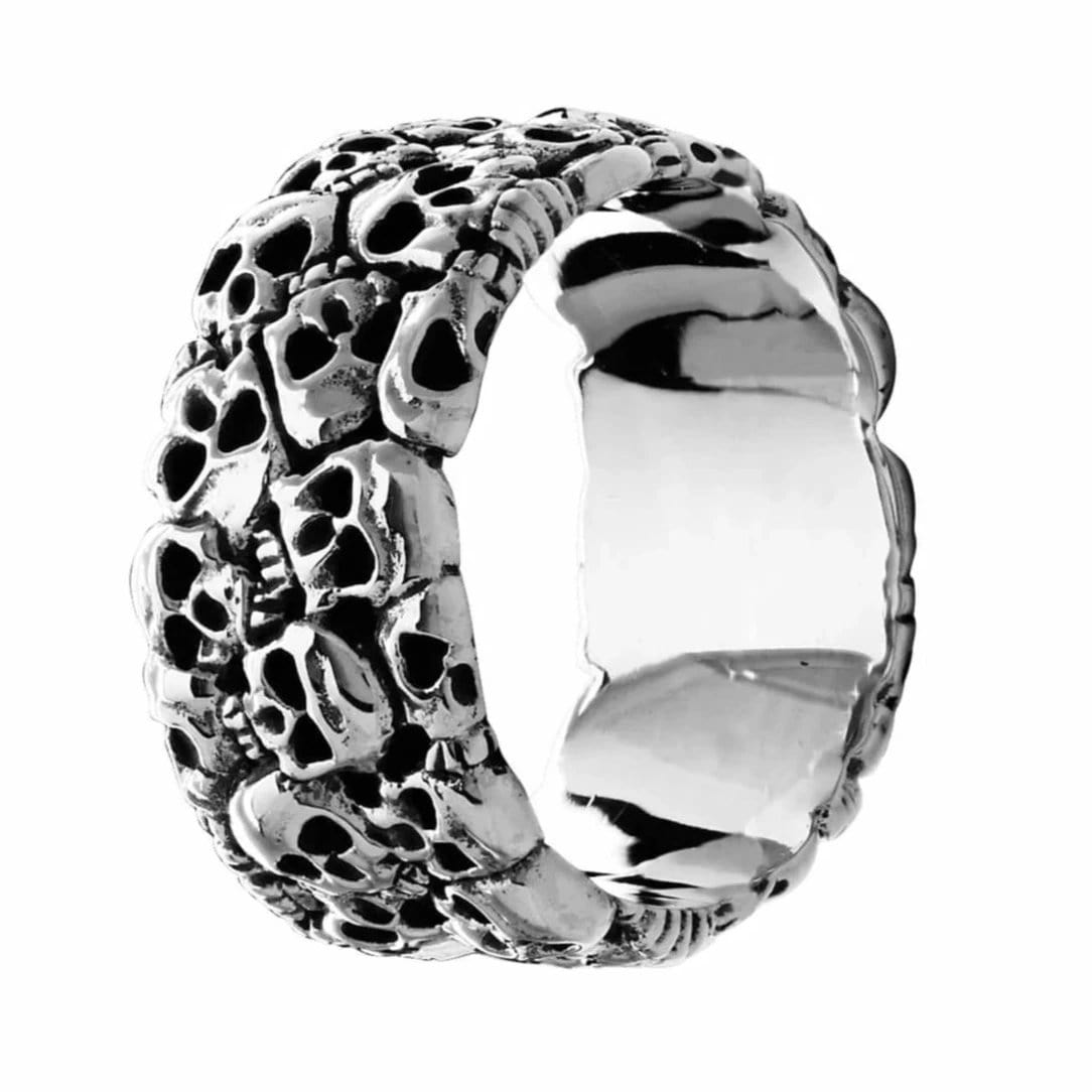 Catacombs Ring - Silver Phantom Jewelry