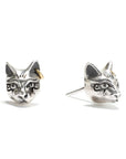 Egyptian Cat Earrings - Silver Phantom Jewelry